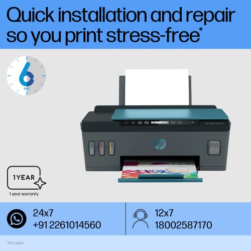 hp smart tank 516 all-in-one multi-function wifi color inkjet printer blue, black wireless, (blue, bottle), refurbished hp smart tank 516 all-in-one multi-function wifi color inkjet printer blue, black wireless, (blue, bottle), refurbished