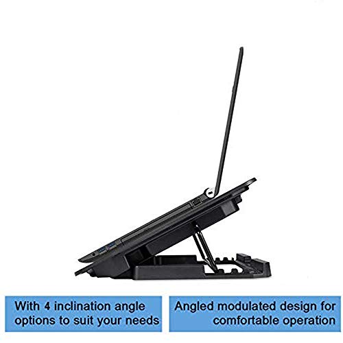 Dyazo MC Radiator Laptop Cooling Pad/Stand/Cooler with Two Fans Compatible for MacBook Air Pro, HP, Lenovo, Dell & Other Dyazo MC Radiator Laptop Cooling Pad/Stand/Cooler with Two Fans Compatible for MacBook Air Pro, HP, Lenovo, Dell & Other