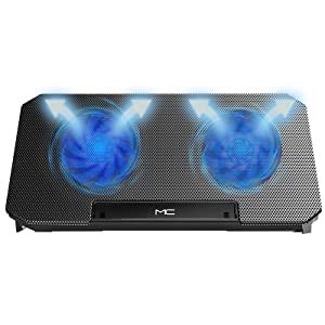 Dyazo MC Radiator Laptop Cooling Pad/Stand/Cooler with Two Fans Compatible for MacBook Air Pro, HP, Lenovo, Dell & Other Dyazo MC Radiator Laptop Cooling Pad/Stand/Cooler with Two Fans Compatible for MacBook Air Pro, HP, Lenovo, Dell & Other
