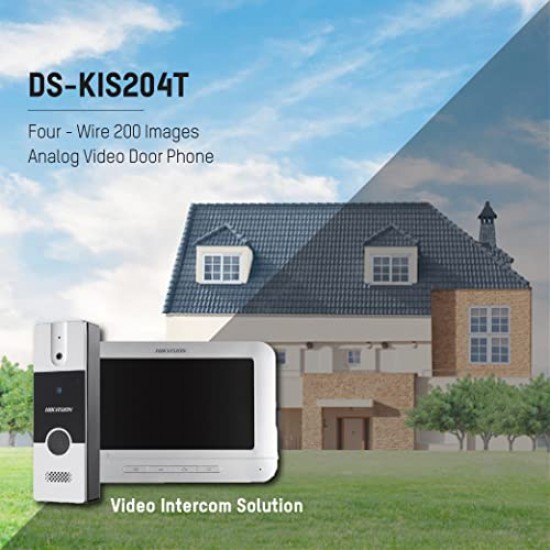 HIKVISION IP Based Wireless Video Door Phone-Bell 7-inch Colorful TFT Screen|Resolution 1080p