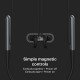 Noise Flair Bluetooth Wireless in Ear Earphones with Mic Dual Smart with Touch  (Carbon Black)