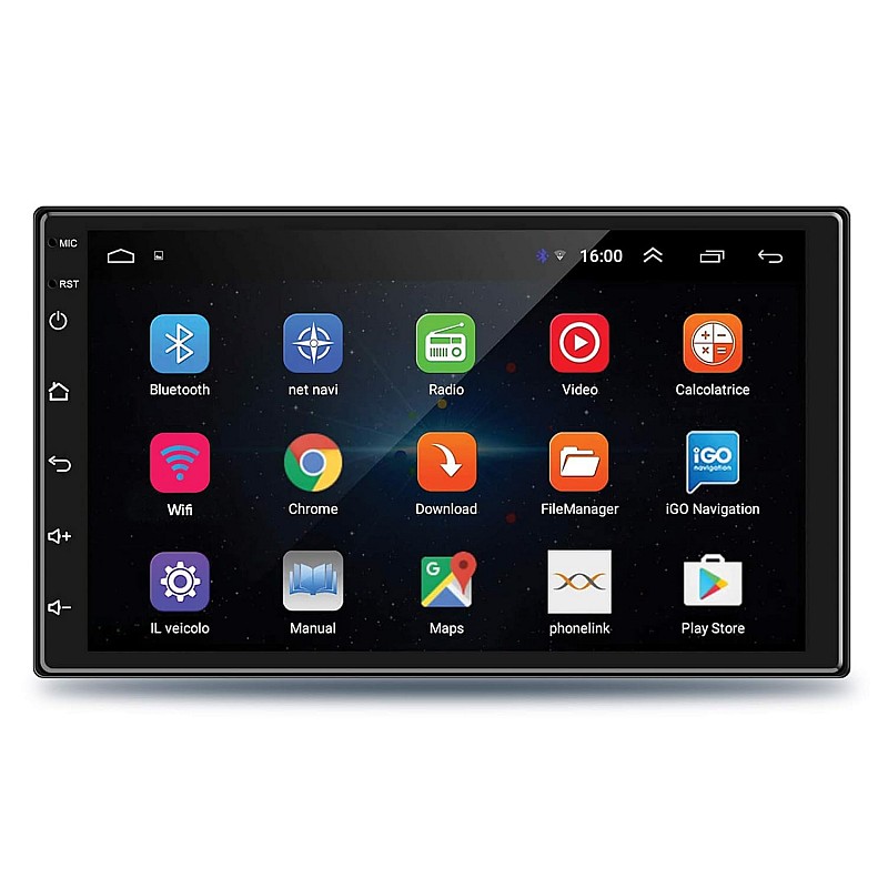 Godryft 7 Inch Full HD 1080P Touch Screen Ultra IPS Display  with 1GB RAM 16GB ROM Car Multimedia Player