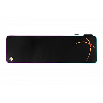 Cosmic Byte Equinox RGB Mousepad with 4 Port USB Hub, 1000x300x4MM (Black)