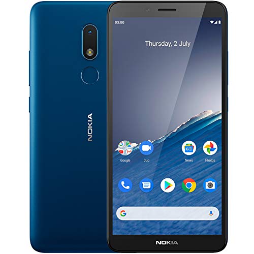 Nokia C3 (Nordic Blue, 3GB RAM, 32GB Storage) Refurbished-