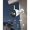 Imou IP 67 Outdoor Security Bullet Camera, Color Night Vision, 1080P Full HD,Up to 256GB SD Card, Alexa Google Assistant