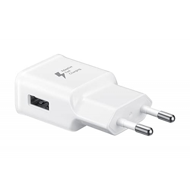 Samsung Original 15W Single Port, USB-A Charger (Cable Included), White