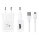 Samsung Original 15W Single Port, USB-A Charger (Cable Included), White