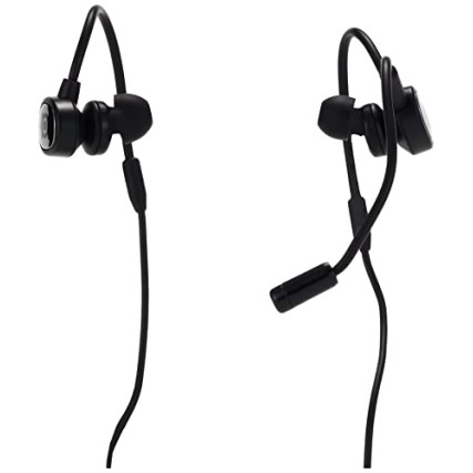 SteelSeries Tusq Wired in Ear Earphones with mic for Mobile Gaming, Detachable Boom (Black) SteelSeries Tusq Wired in Ear Earphones with mic for Mobile Gaming, Detachable Boom (Black)