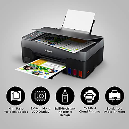 Canon PIXMA G3021 All-in-One Wi-Fi Ink Tank Colour Printer Black Canon PIXMA G3021 All-in-One Wi-Fi Ink Tank Colour Printer Black