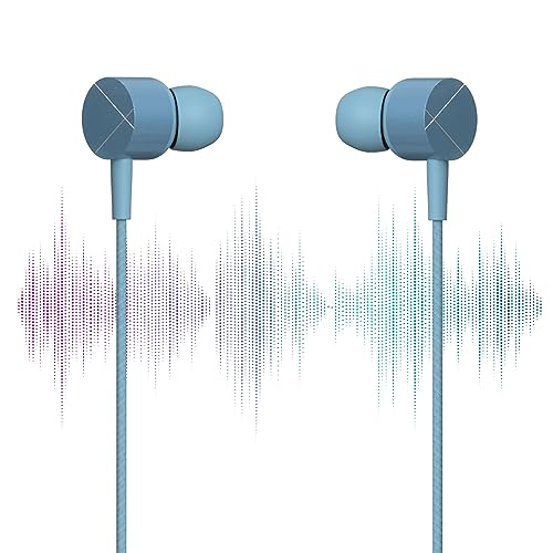 ZEBRONICS Zeb Buds C2 in Ear Type C Wired Earphones with Mic, Braided 1.2 Metre Cable, Metallic Design, (Blue) ZEBRONICS Zeb Buds C2 in Ear Type C Wired Earphones with Mic, Braided 1.2 Metre Cable, Metallic Design, (Blue)