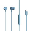 ZEBRONICS Zeb Buds C2 in Ear Type C Wired Earphones with Mic, Braided 1.2 Metre Cable, Metallic Design, (Blue)