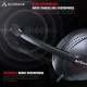 AirSound Alpha-4 Stereo Gaming for Noise Cancelling Wired Over-Ear Headphone (Black)