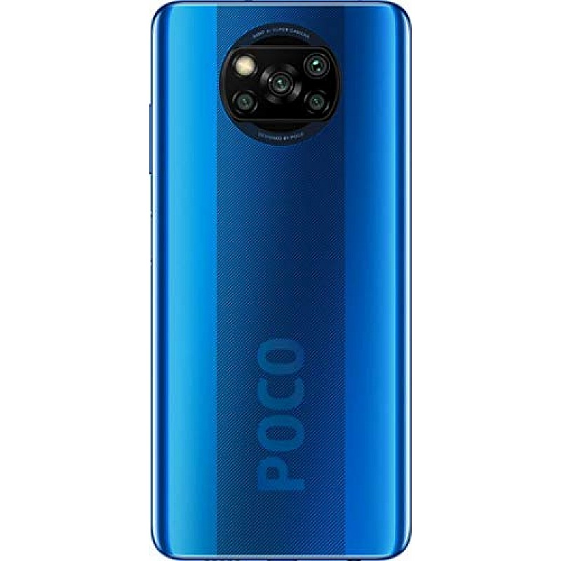 POCO X3 Cobalt Blue 6GB RAM 64GB Storage Refurbished