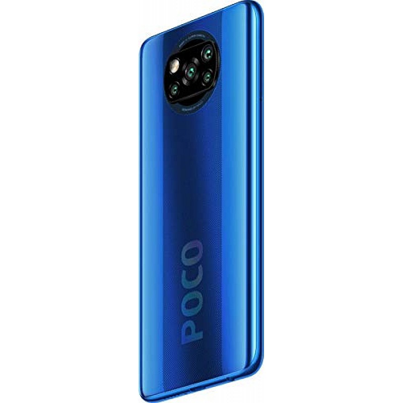 POCO X3 Cobalt Blue 6GB RAM 64GB Storage Refurbished