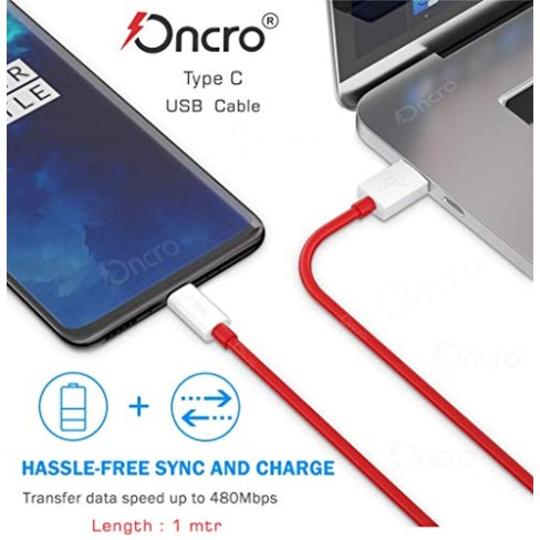 ONEPLUS   Type C Charging 6.5A Warp Charge Usb C To Usb C Male, Replacement 65W Fast Charger Cord Cable 