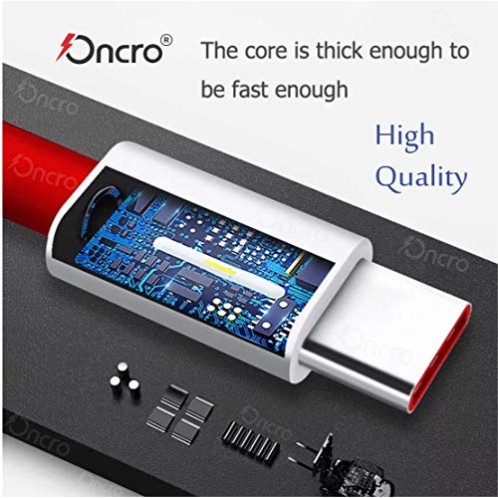 ONEPLUS   Type C Charging 6.5A Warp Charge Usb C To Usb C Male, Replacement 65W Fast Charger Cord Cable 