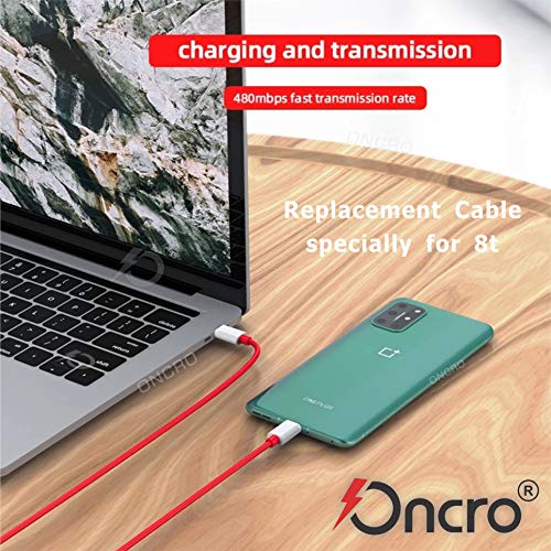 ONEPLUS   Type C Charging 6.5A Warp Charge Usb C To Usb C Male, Replacement 65W Fast Charger Cord Cable 