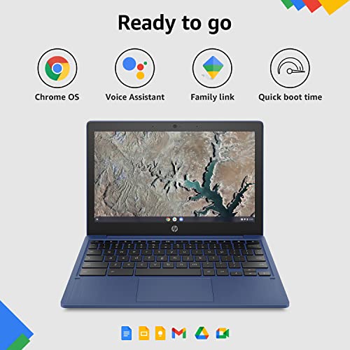 HP Chromebook 11a, MediaTek MT8183 Processor Thin and Light Touchscreen Laptop Indigo Blue HP Chromebook 11a, MediaTek MT8183 Processor Thin and Light Touchscreen Laptop Indigo Blue