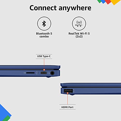 HP Chromebook 11a, MediaTek MT8183 Processor Thin and Light Touchscreen Laptop Indigo Blue HP Chromebook 11a, MediaTek MT8183 Processor Thin and Light Touchscreen Laptop Indigo Blue