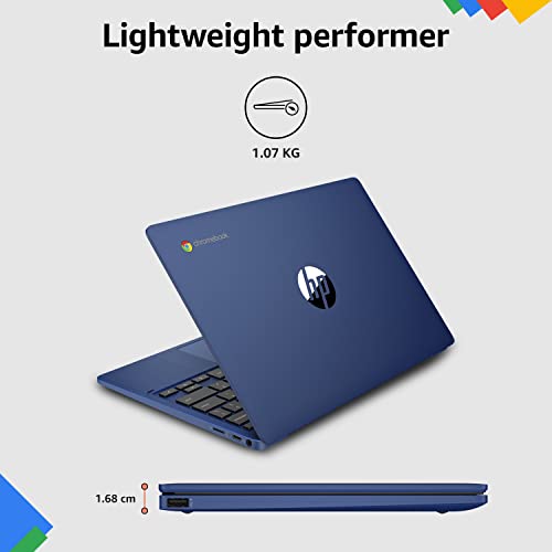 HP Chromebook 11a, MediaTek MT8183 Processor Thin and Light Touchscreen Laptop Indigo Blue HP Chromebook 11a, MediaTek MT8183 Processor Thin and Light Touchscreen Laptop Indigo Blue