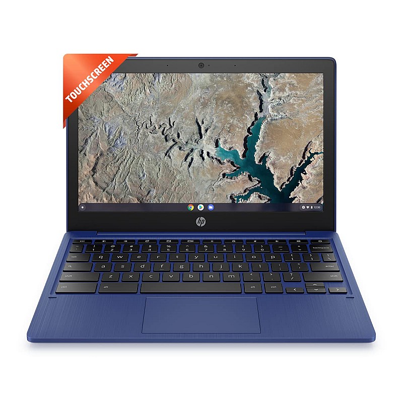 HP Chromebook 11a, MediaTek MT8183 Processor Thin and Light Touchscreen Laptop Indigo Blue