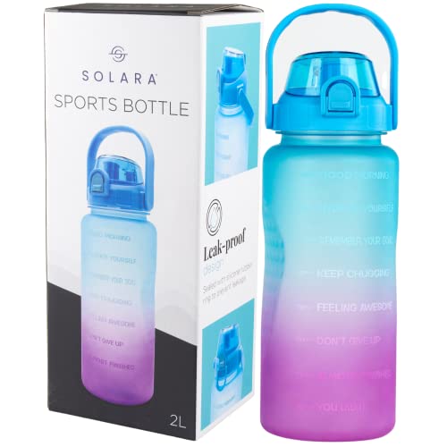 AIrtree Unbreakable Water Bottle with Motivational Time Marker, Water bottle for Gym Office| Mobile app with Drinking water reminder | Orange Teal AIrtree Unbreakable Water Bottle with Motivational Time Marker, Water bottle for Gym Office| Mobile app with Drinking water reminder | Orange Teal
