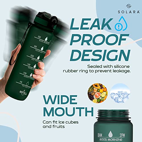 AIrtree Unbreakable Water Bottle with Motivational Time Marker, Water bottle for Gym Office| Mobile app with Drinking water reminder | Orange Teal AIrtree Unbreakable Water Bottle with Motivational Time Marker, Water bottle for Gym Office| Mobile app with Drinking water reminder | Orange Teal
