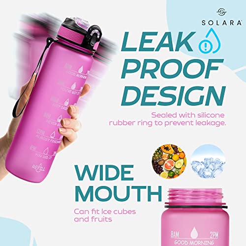 AIrtree Unbreakable Water Bottle with Motivational Time Marker, Water bottle for Gym Office| Mobile app with Drinking water reminder | Orange Teal AIrtree Unbreakable Water Bottle with Motivational Time Marker, Water bottle for Gym Office| Mobile app with Drinking water reminder | Orange Teal