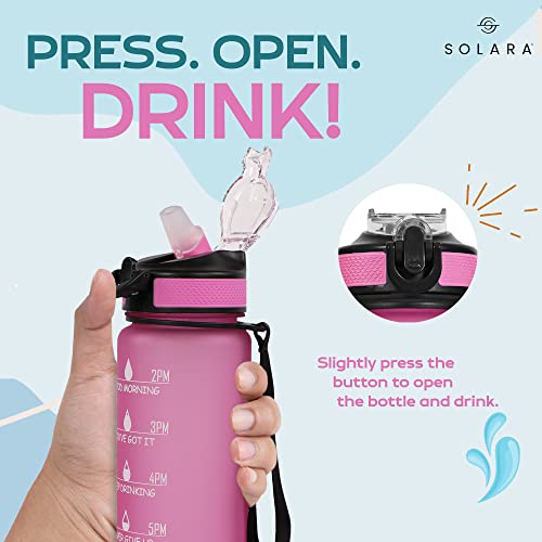 AIrtree Unbreakable Water Bottle with Motivational Time Marker, Water bottle for Gym Office| Mobile app with Drinking water reminder | Orange Teal AIrtree Unbreakable Water Bottle with Motivational Time Marker, Water bottle for Gym Office| Mobile app with Drinking water reminder | Orange Teal