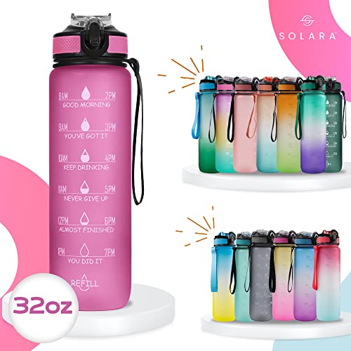 AIrtree Unbreakable Water Bottle with Motivational Time Marker, Water bottle for Gym Office| Mobile app with Drinking water reminder | Orange Teal AIrtree Unbreakable Water Bottle with Motivational Time Marker, Water bottle for Gym Office| Mobile app with Drinking water reminder | Orange Teal