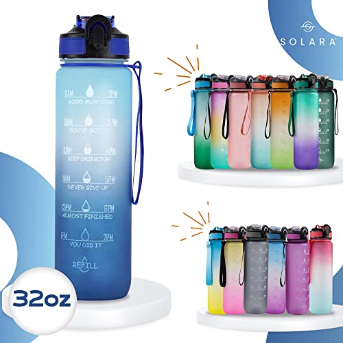 AIrtree Unbreakable Water Bottle with Motivational Time Marker, Water bottle for Gym Office| Mobile app with Drinking water reminder | Orange Teal AIrtree Unbreakable Water Bottle with Motivational Time Marker, Water bottle for Gym Office| Mobile app with Drinking water reminder | Orange Teal