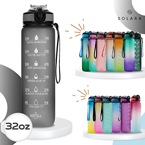 AIrtree Unbreakable Water Bottle with Motivational Time Marker, Water bottle for Gym Office| Mobile app with Drinking water reminder | Orange Teal AIrtree Unbreakable Water Bottle with Motivational Time Marker, Water bottle for Gym Office| Mobile app with Drinking water reminder | Orange Teal