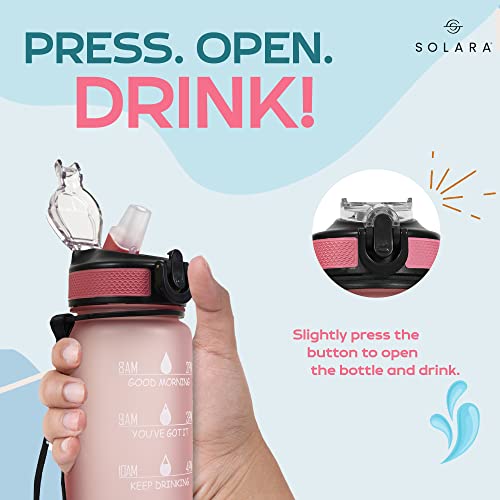 AIrtree Unbreakable Water Bottle with Motivational Time Marker, Water bottle for Gym Office| Mobile app with Drinking water reminder | Orange Teal AIrtree Unbreakable Water Bottle with Motivational Time Marker, Water bottle for Gym Office| Mobile app with Drinking water reminder | Orange Teal