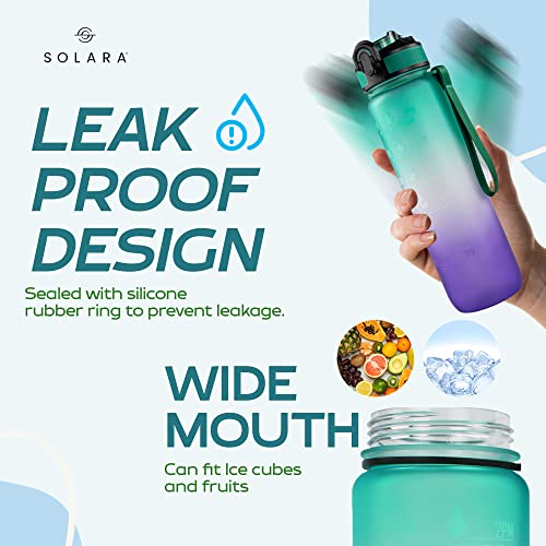 AIrtree Unbreakable Water Bottle with Motivational Time Marker, Water bottle for Gym Office| Mobile app with Drinking water reminder | Orange Teal AIrtree Unbreakable Water Bottle with Motivational Time Marker, Water bottle for Gym Office| Mobile app with Drinking water reminder | Orange Teal