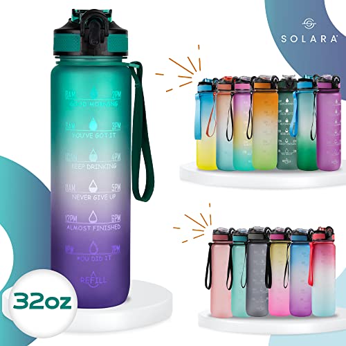AIrtree Unbreakable Water Bottle with Motivational Time Marker, Water bottle for Gym Office| Mobile app with Drinking water reminder | Orange Teal AIrtree Unbreakable Water Bottle with Motivational Time Marker, Water bottle for Gym Office| Mobile app with Drinking water reminder | Orange Teal