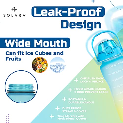 AIrtree Unbreakable Water Bottle with Motivational Time Marker, Water bottle for Gym Office| Mobile app with Drinking water reminder | Orange Teal AIrtree Unbreakable Water Bottle with Motivational Time Marker, Water bottle for Gym Office| Mobile app with Drinking water reminder | Orange Teal