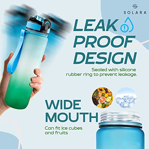 AIrtree Unbreakable Water Bottle with Motivational Time Marker, Water bottle for Gym Office| Mobile app with Drinking water reminder | Orange Teal AIrtree Unbreakable Water Bottle with Motivational Time Marker, Water bottle for Gym Office| Mobile app with Drinking water reminder | Orange Teal