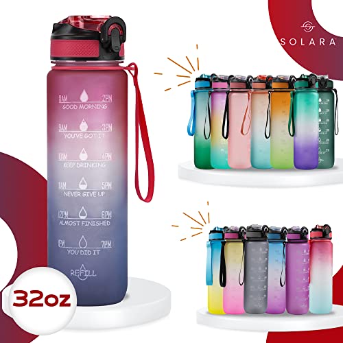 AIrtree Unbreakable Water Bottle with Motivational Time Marker, Water bottle for Gym Office| Mobile app with Drinking water reminder | Orange Teal AIrtree Unbreakable Water Bottle with Motivational Time Marker, Water bottle for Gym Office| Mobile app with Drinking water reminder | Orange Teal