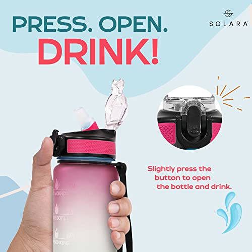 AIrtree Unbreakable Water Bottle with Motivational Time Marker, Water bottle for Gym Office| Mobile app with Drinking water reminder | Orange Teal AIrtree Unbreakable Water Bottle with Motivational Time Marker, Water bottle for Gym Office| Mobile app with Drinking water reminder | Orange Teal
