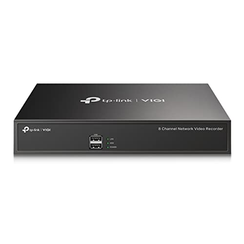 TP-Link VIGI NVR1008H VIGI 8 Channel Network Video Recorder | H.265+ | 80 Mbps Video Access Bandwidth TP-Link VIGI NVR1008H VIGI 8 Channel Network Video Recorder | H.265+ | 80 Mbps Video Access Bandwidth
