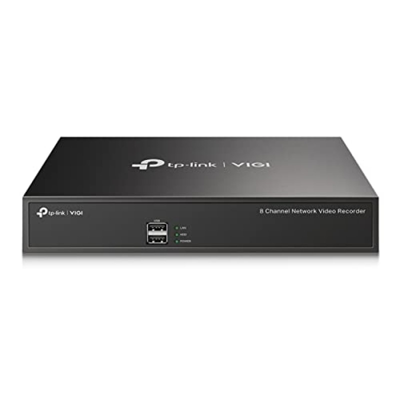 TP-Link VIGI NVR1008H VIGI 8 Channel Network Video Recorder | H.265+ | 80 Mbps Video Access Bandwidth