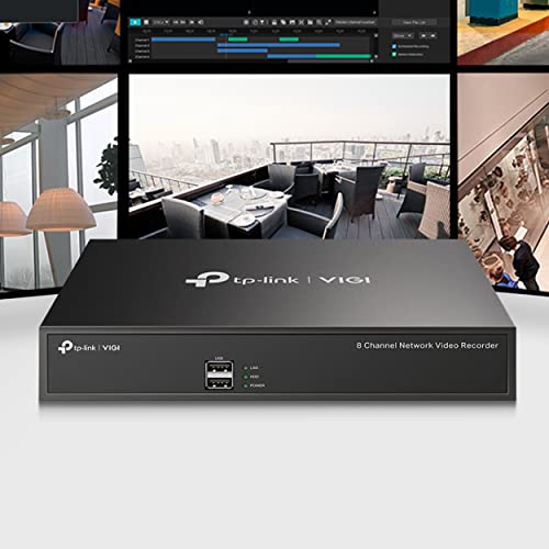 TP-Link VIGI NVR1008H VIGI 8 Channel Network Video Recorder | H.265+ | 80 Mbps Video Access Bandwidth TP-Link VIGI NVR1008H VIGI 8 Channel Network Video Recorder | H.265+ | 80 Mbps Video Access Bandwidth
