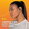 Skullcandy Push Active in-Ear Wireless Earbuds, 43 Hr Battery, Skull-iQ, Alexa Enabled Black Orange