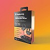 Skullcandy Push Active in-Ear Wireless Earbuds, 43 Hr Battery, Skull-iQ, Alexa Enabled Black Orange