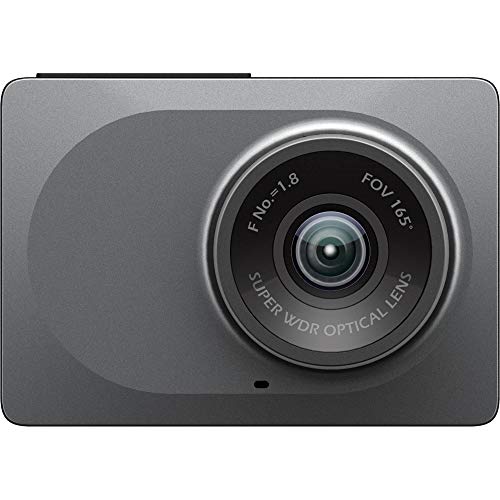 Yi Smart Dashcam 2.7" Screen Full HD 1080P60 165 Wide Angle Dashboard Camera, WDR, Loop Recording, Grey Yi Smart Dashcam 2.7" Screen Full HD 1080P60 165 Wide Angle Dashboard Camera, WDR, Loop Recording, Grey