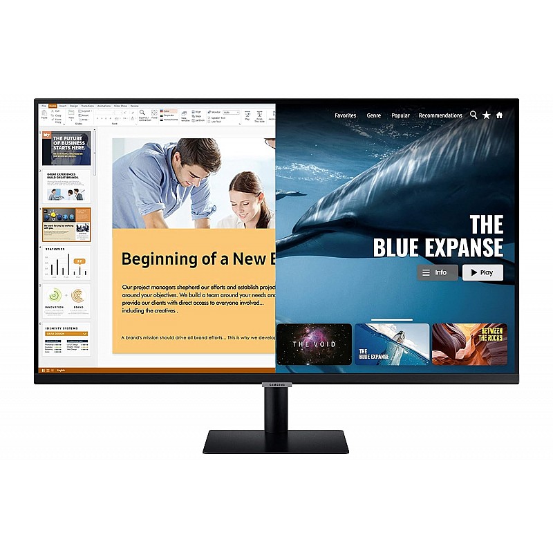 Samsung Ls27Am500Nwxxl 27 Inch Led 1920 X 1080 Pixels M5 Smart Monitor Black