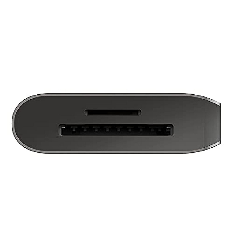 Belkin USB C Hub, 7-in-1 MultiPort Adapter Dock with 4K HDMI 1.4, USB-C PD 3.0, 2X USB-A 3.0 BC1.2, SD 3.0 Card Reader