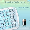 i Gear KeyBee Retro Typewriter Inspired 2.4GHz Wireless Keyboard with Mouse Combo 