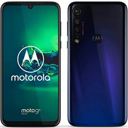 Motorola Moto G8 Plus Phone (Cosmic Blue, 64 GB, 4 GB RAM) Refurbished 