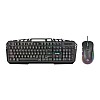 Cosmic Byte Dragon Fly RGB Gaming Keyboard and Mouse Combo,Upgraded1000Hz Gaming Mouse, 12800DPIr Keyboard and Mouse (Black)